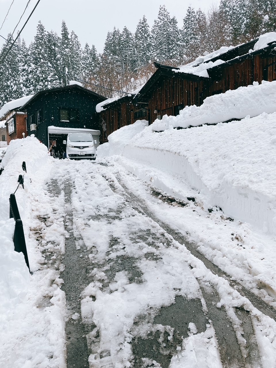 大雪除雪作業